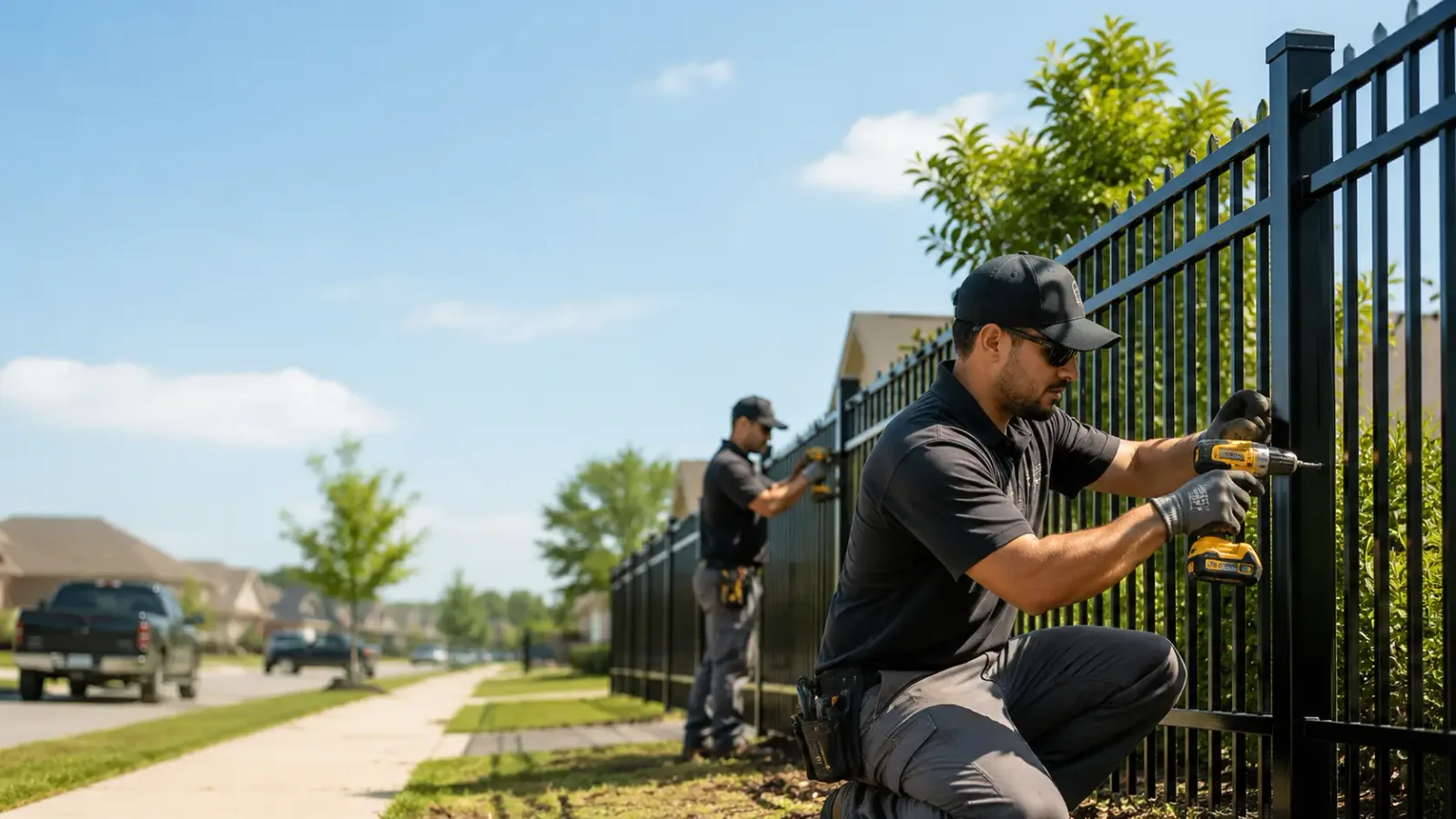 Metal Fence Installation in Seymour, IN